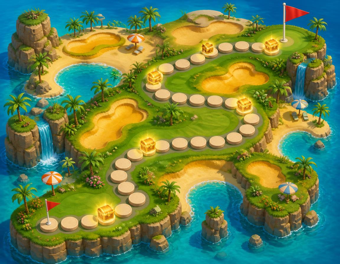 Bunker Bay — an Adventure world in the Kid Friendly Golf Passport
