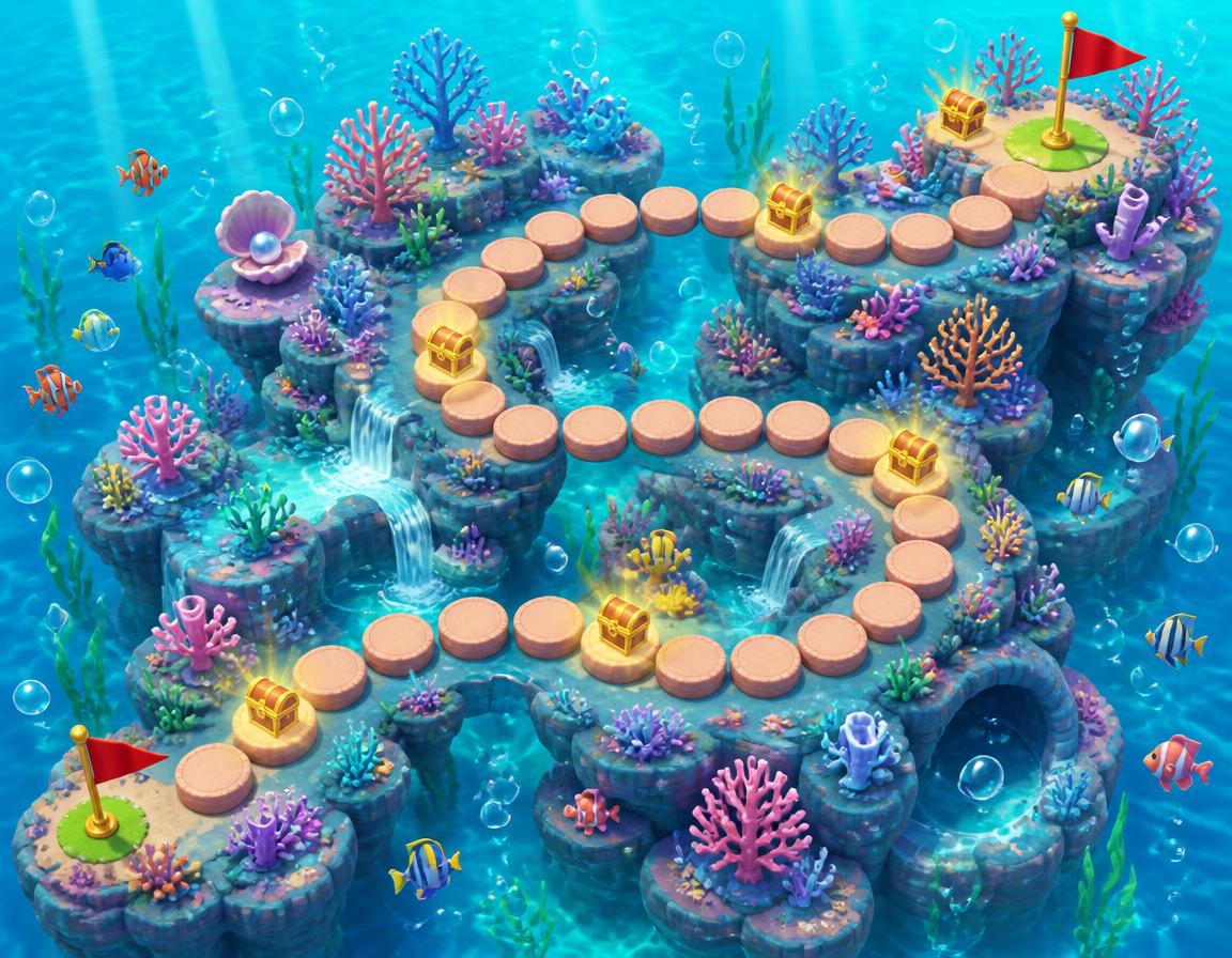 Coral Cove — an Adventure world in the Kid Friendly Golf Passport